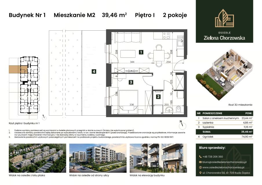 Mieszkanie Nowy Bytom, ul. Chorzowska