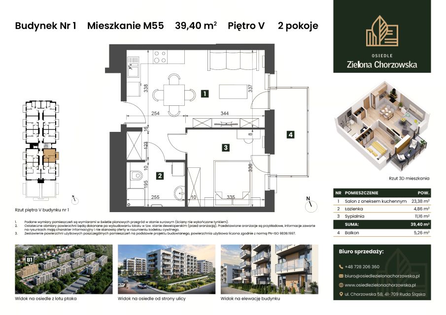 Mieszkanie Nowy Bytom, ul. Chorzowska