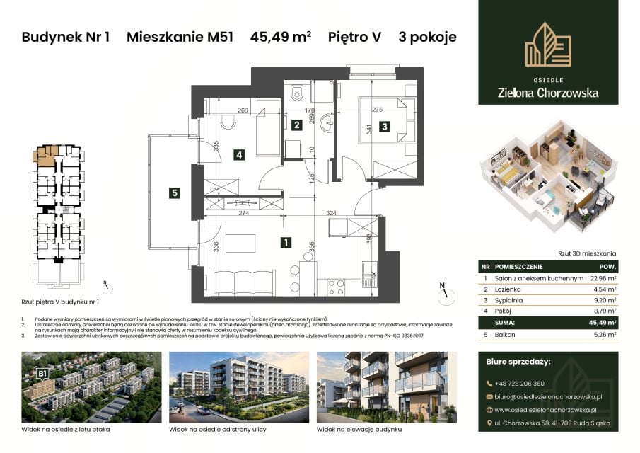 Mieszkanie Nowy Bytom, ul. Chorzowska