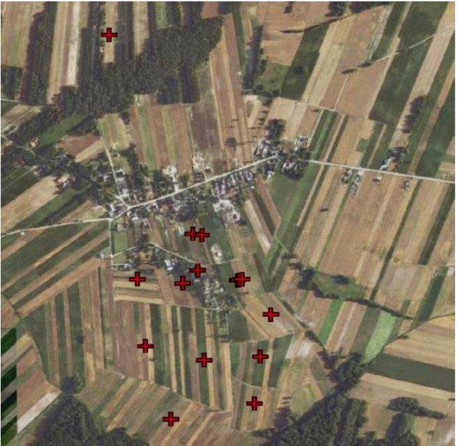 Działka siedliskowa Gozdy