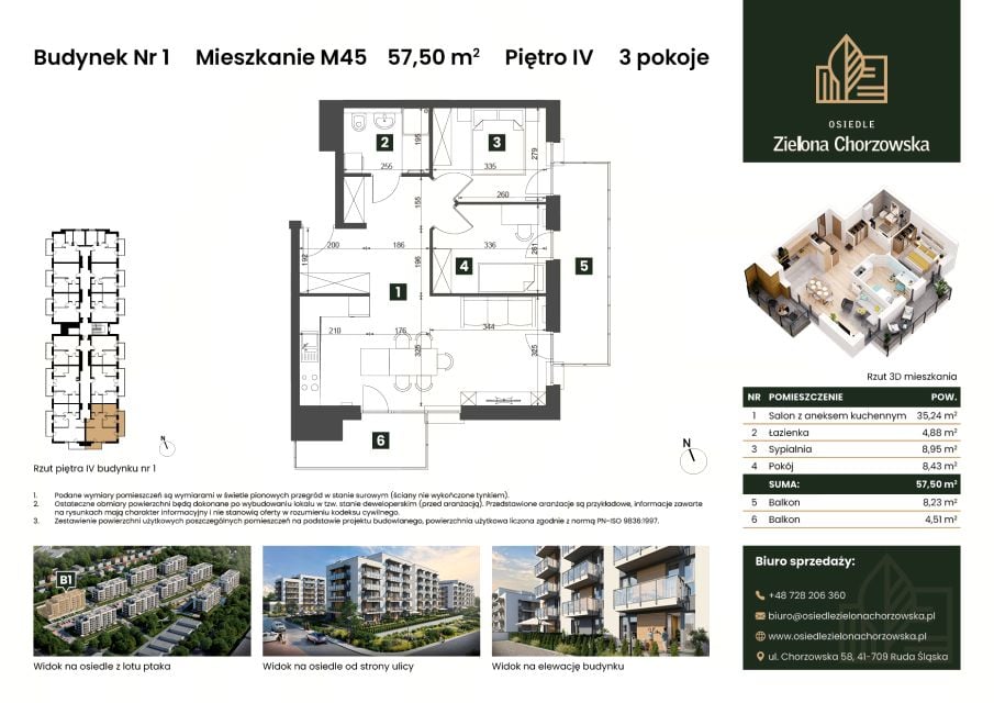 Mieszkanie Nowy Bytom, ul. Chorzowska