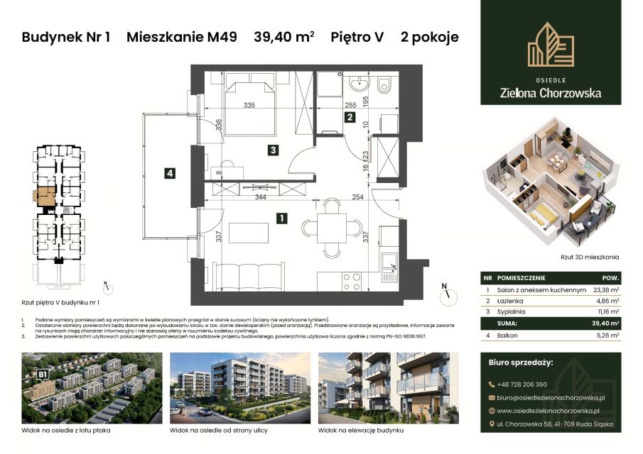 Mieszkanie Nowy Bytom, ul. Chorzowska