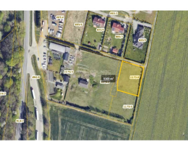 Ogrodzona działka sprzedam