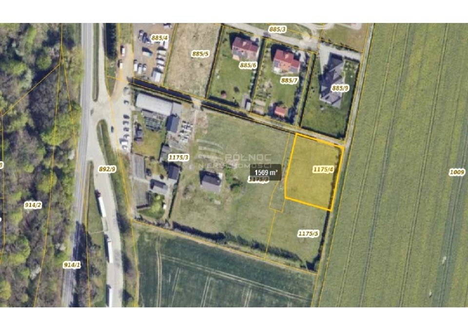 Ogrodzona działka sprzedam