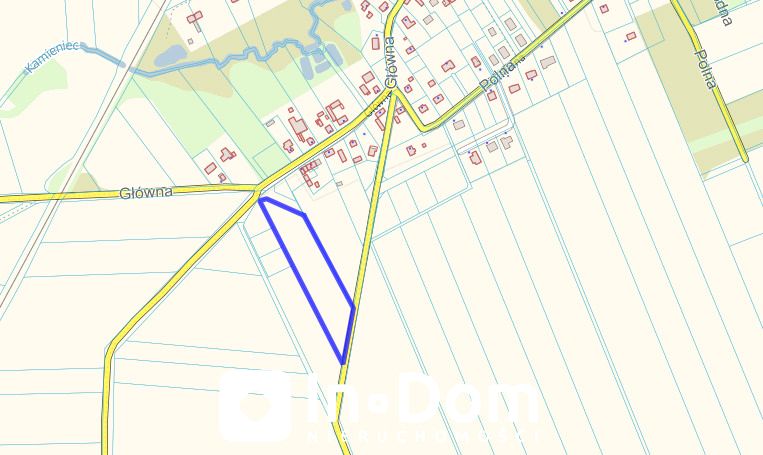 Działka usługowa Widzino