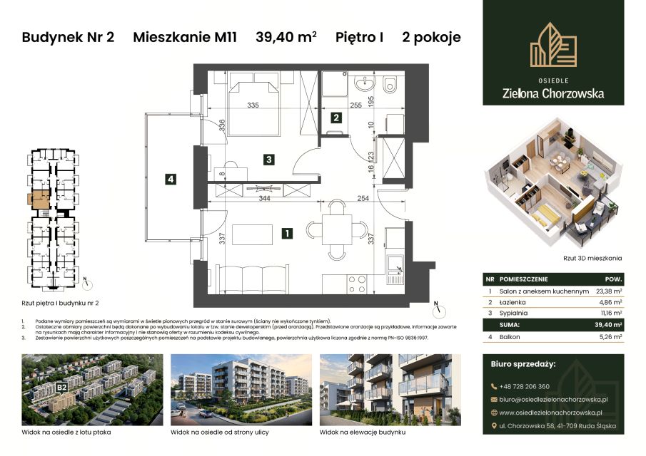 Mieszkanie Nowy Bytom, ul. Chorzowska