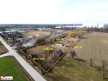 Ogrodzona działka sprzedam