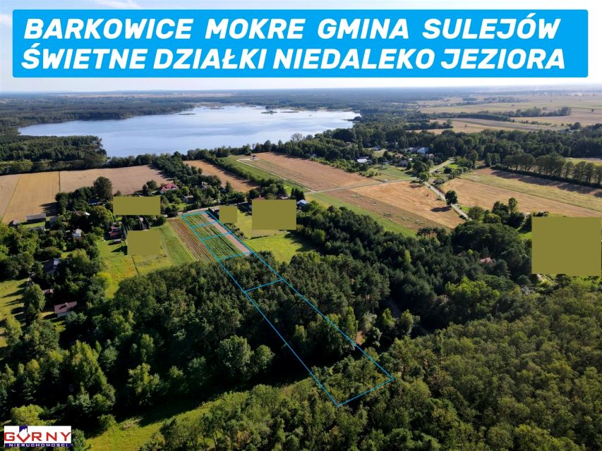 Pusta działka Barkowice Mokre