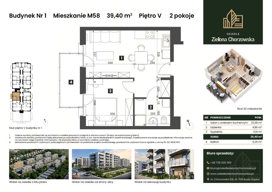 Mieszkanie Nowy Bytom, ul. Chorzowska