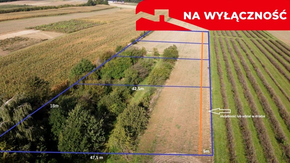 Działka budowlana Motycz