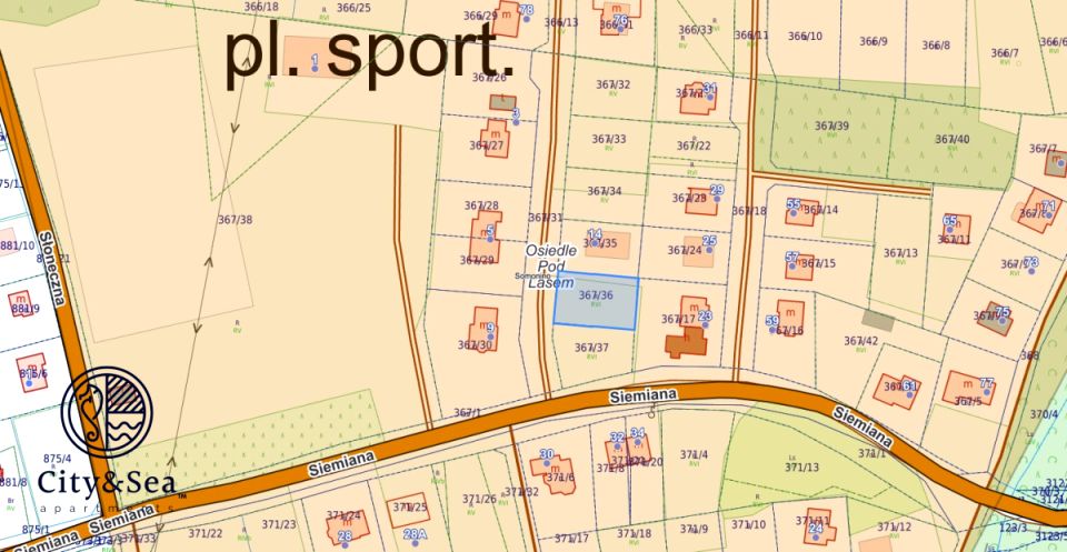 Działka usługowa Somonino sprzedam