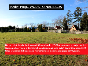 Działka budowlana Gądno sprzedam