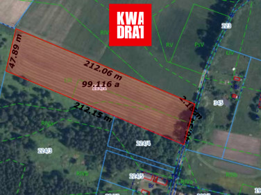 Działka siedliskowa Lasomin