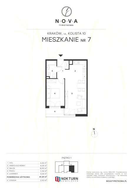Mieszkanie Ruczaj, ul. Kolista 10