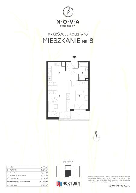 Mieszkanie Ruczaj, ul. Kolista  10