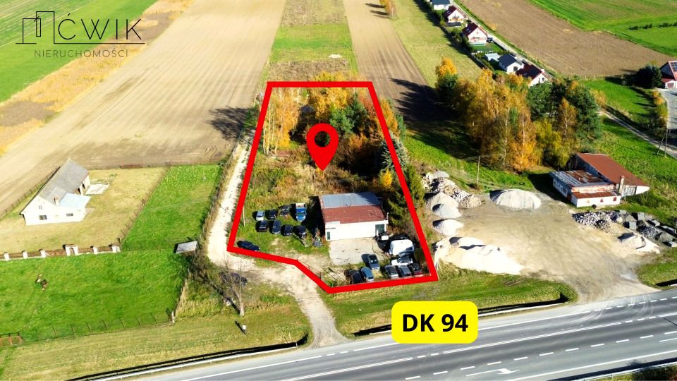 Działka usługowa Sufczyn