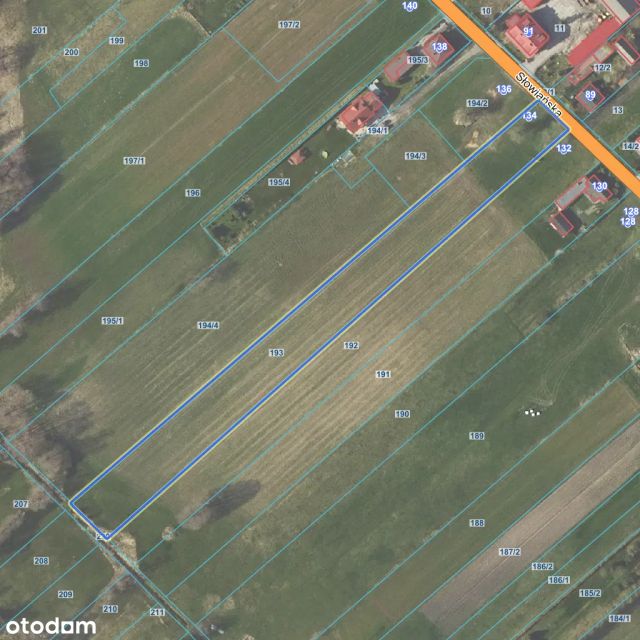 Działka budowlano-rolna Bedoń-Wieś