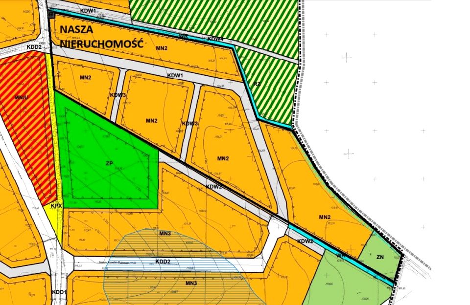 Działka budowlana Nowy Kisielin