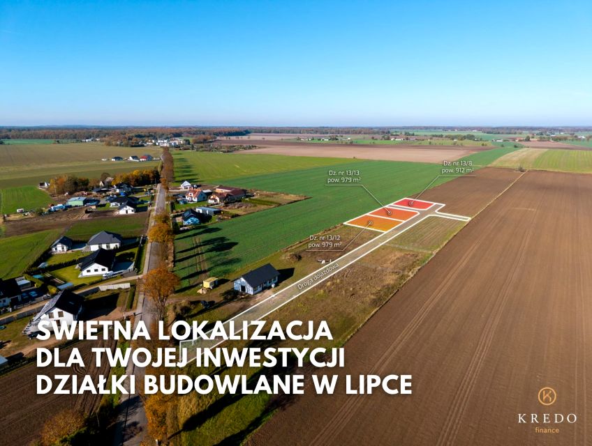 Działka budowlana Lipka