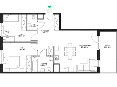 Mieszkanie apartamentowiec Kraków