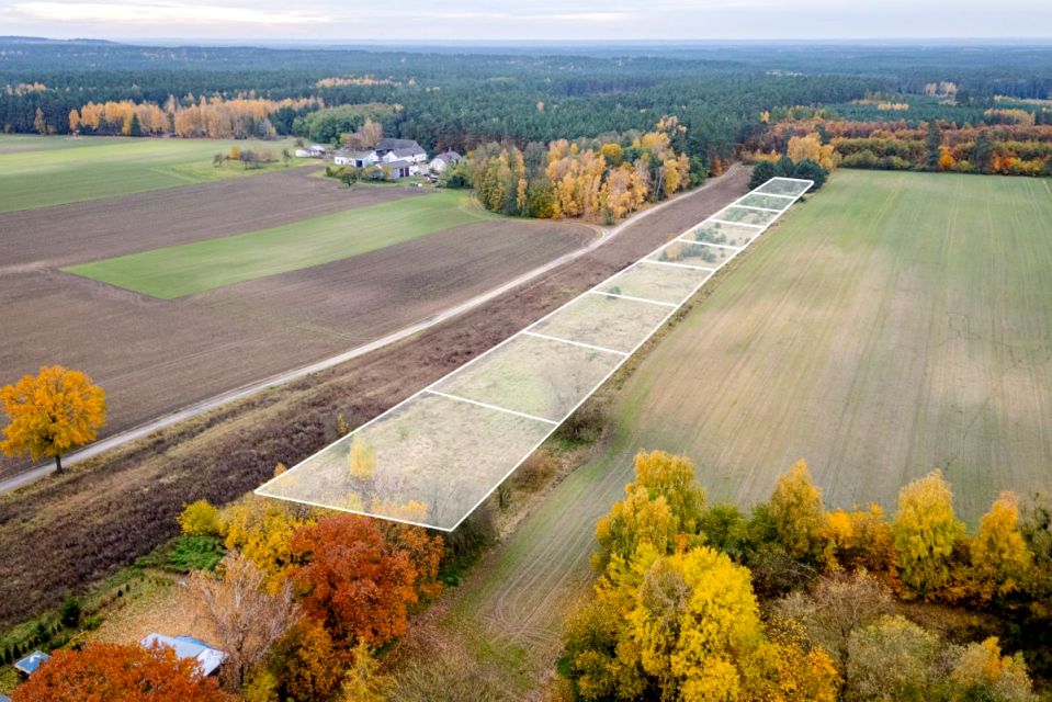 Działka budowlana Zawały