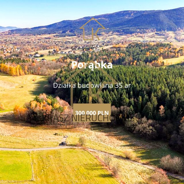 Działka budowlana Porąbka