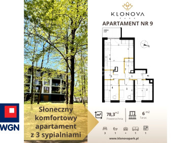 Mieszkanie blok mieszkalny Olecko