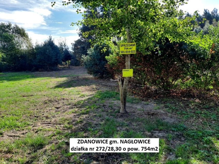 Działka budowlana Zdanowice