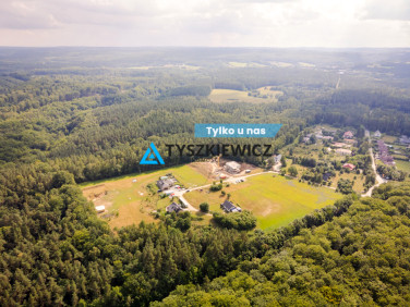 Działka przy lesie