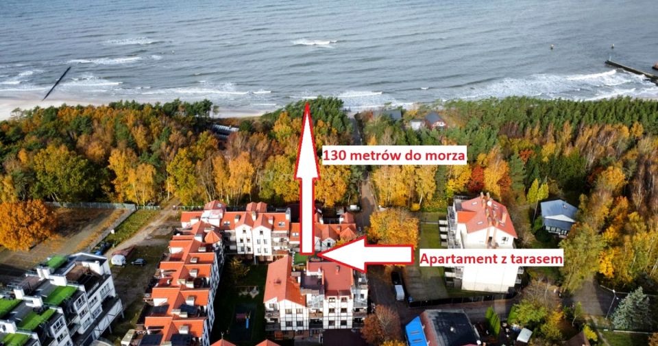 Mieszkanie apartamentowiec nad morzem