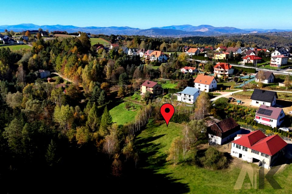 Działka usługowa Mystków