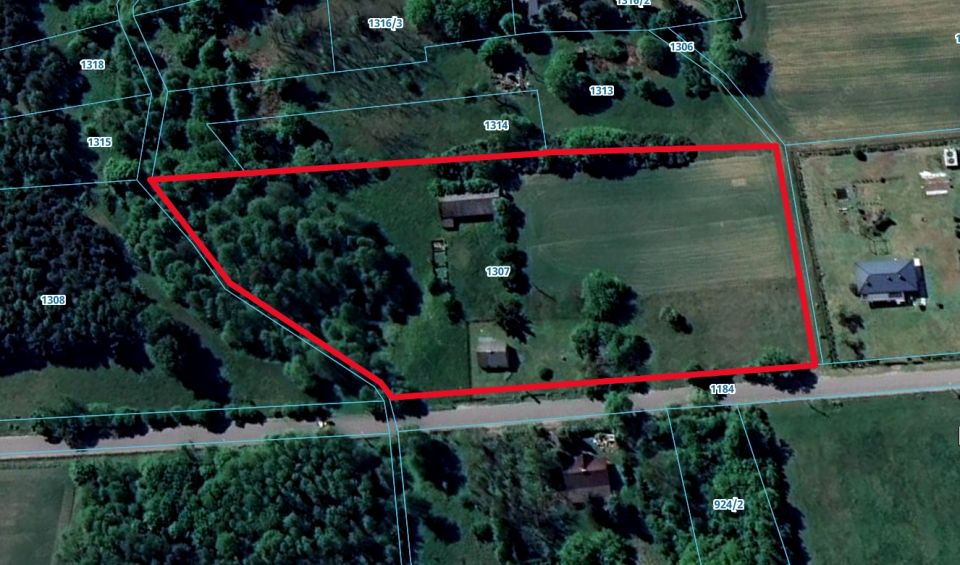 Działka budowlano-rolna Wólka Okrąglik