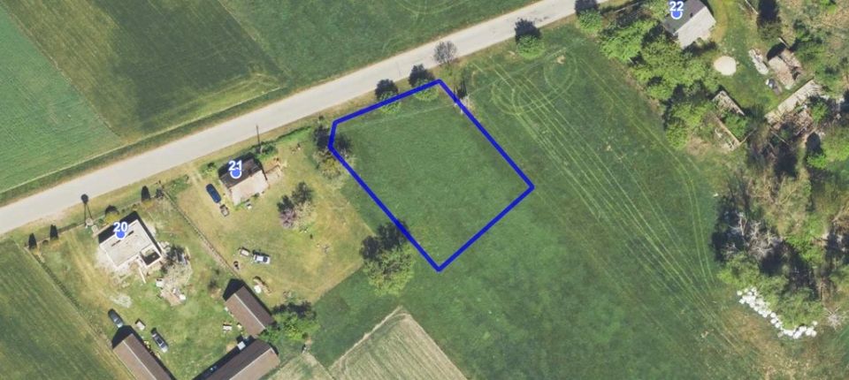 Działka budowlana Budne