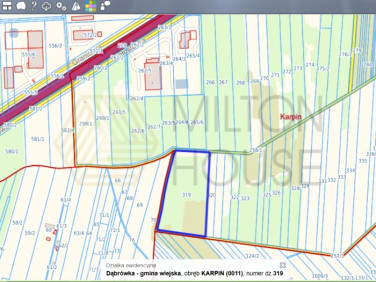 Działka inwestycyjna Karpin
