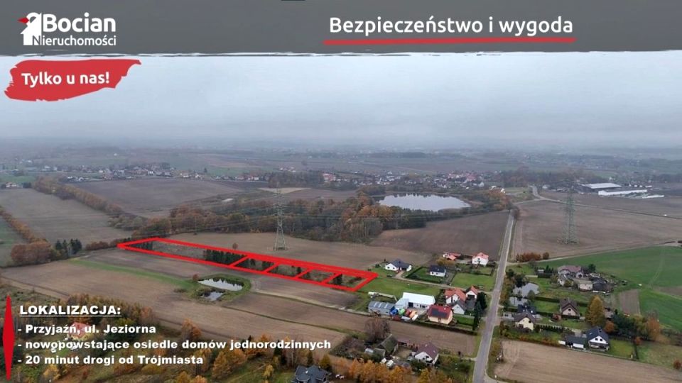Działka budowlana Przyjaźń