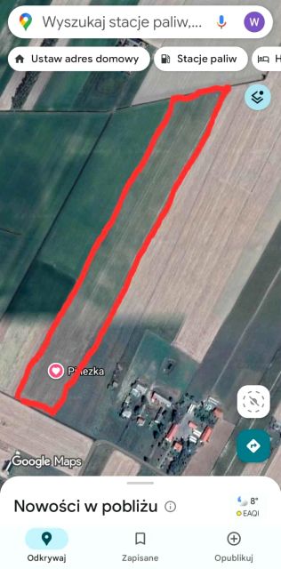 Działka rolna Bedlno