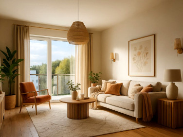 Mieszkanie blok mieszkalny przy lesie