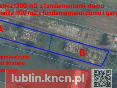 Ogrodzona działka sprzedam