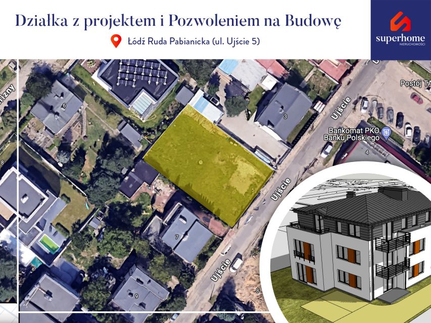 Działka budowlana Łódź