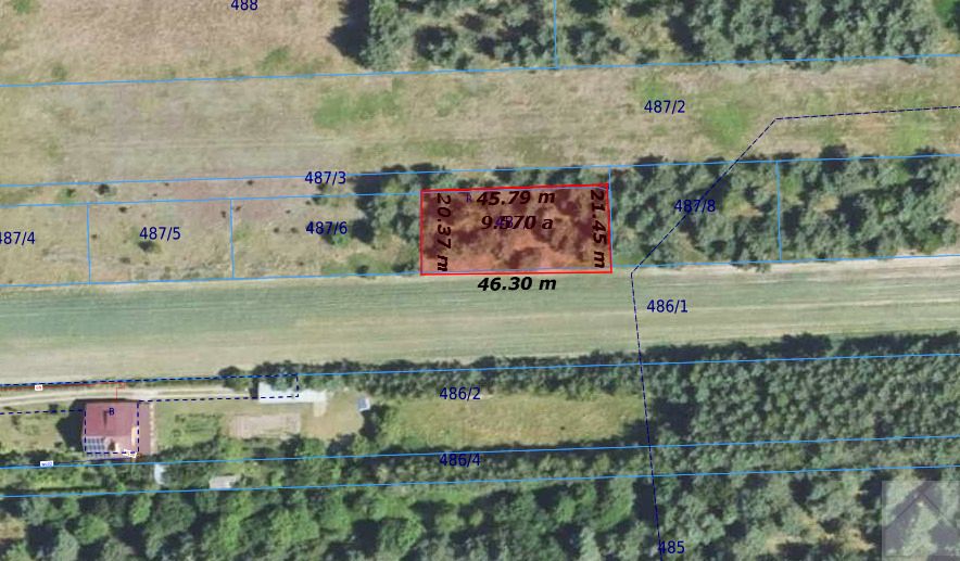 Działka budowlana Manasterz