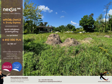 Działka usługowa Wróblowice