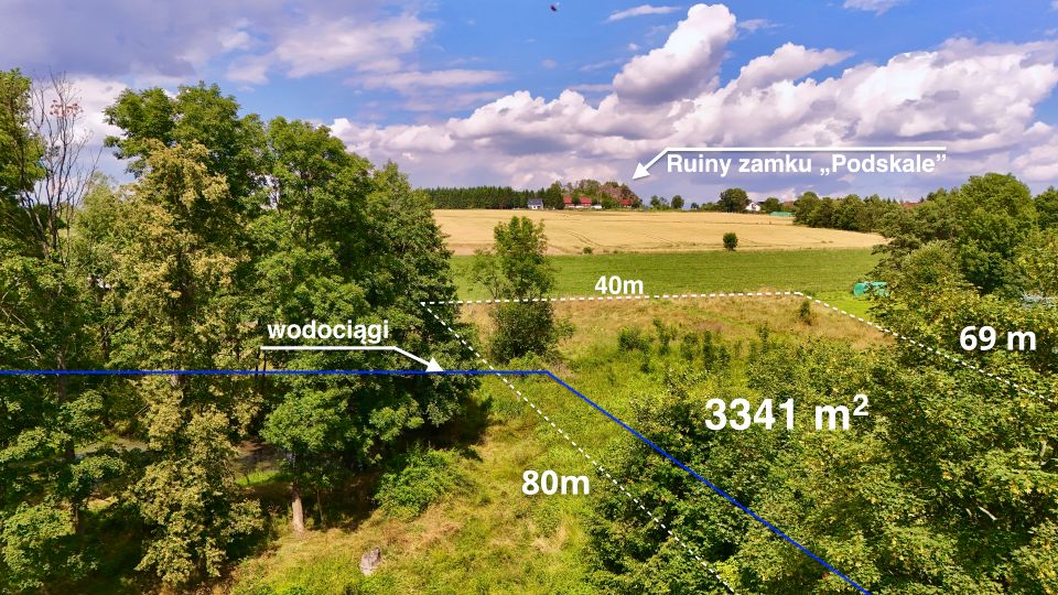 Działka budowlano-rolna Rząsiny sprzedam