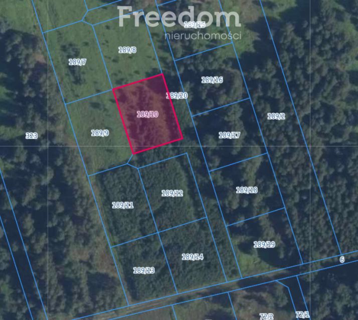 Działka rolna Wólka Mlęcka