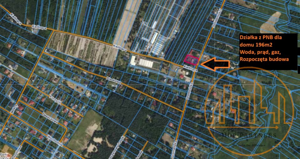 Działka budowlana Runów