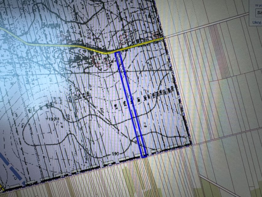 Działka budowlano-rolna Chojny