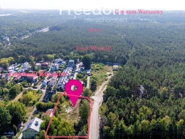 Ogrodzona działka Łomianki