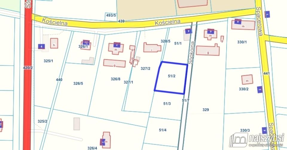 Pusta działka Krępsko