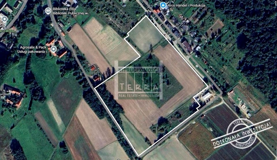 Działka inwestycyjna Mirocin Średni