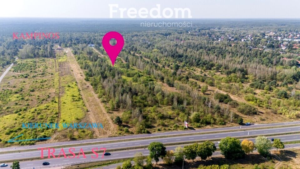 Działka budowlana Łomianki