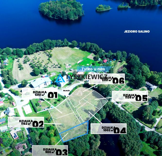 Działka budowlana Salino